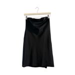 Show Me Your Mumu Taylor Tube Mini Dress in Black Luxe Satin M NWT Photo 3