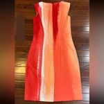 Tahari Kristin sheath dress in Teaberry/Peach Freeze size 4 Photo 2