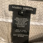 Mario Serrani  Italy Women’s Size 6 Stretch Dress Pants Tan/White Color Pants Photo 6