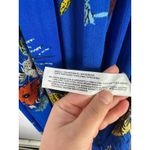 Band of Gypsies Maxi Dress Women M Wrap Blue Floral Boho Festival Romantic Photo 5