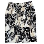 White House | Black Market  Butterfly Forest Print Pencil Skirt Career Wear Size‎ 2 Photo 4