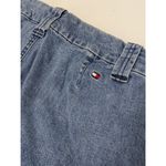 Tommy Hilfiger Vintage Bareback Jeans Y2K Cropped Ankle Straight Leg Medium Blue Photo 2