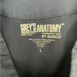 Greys Anatomy by‎ Barco Women Scrub Top L Medical Uniform Nurse Workwear Dental Blue Size L Photo 1