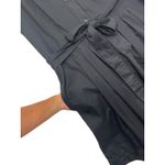 Brooks Brothers Shirt Dress Womens 4 Black Belted Pleated Button Up Classic Photo 3