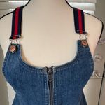 Macy's M1858 Macy’s Denim Zip-up Jean Mini Dress Photo 2