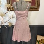 Nasty Gal NWT Y2K Metallic Star Print Cami Swing Dress ~ Size 6 ππ Photo 3