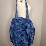 Lug Women's Puddle Jumper‎ Packable Navy Gym Travel Shoulder Bag Tote Blue Photo 2