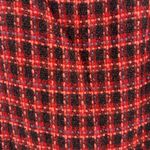 Kasper  Red brown tweed plaid sleeveless knee length dress 10 fall career lined Photo 7