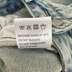 Chicwish  Rhinestone Embellished Jeans Wide Leg Baggy Minimalist Relaxed Blue XS Photo 12