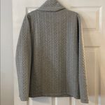 J.Crew  Light Gray Cowl Neck Sweater size L length 26” bust 42” brand new Photo 4