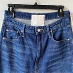 Mother High Waisted Rider Shift Sneak Jeans Digital Underground‎ 28 Blue Photo 4