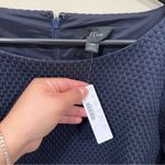 J.Crew NWT  Boatneck Sheath Dress navy size 12 petite office career modest Photo 4