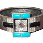 Lia Sophia Vintage Art Deco  Cuff Bracelet Photo 1