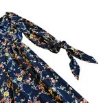 Gal Meets Glam Bonnie Floral Print Long Sleeve Dress Bow Sleeve Size 6 Women's Photo 5