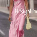 ZARA  Blogger's Fav| Satin Effect Cut Out Dress TicTok Viral Photo 4