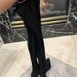 Amazon Black Knee High Over the Knee Black Heel Boots Size 7 Photo 5