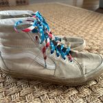 Vans White high top women’s 8.5 men’s 7 Photo 10