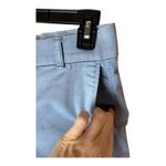 J.Crew  Shorts Women 2 Blue Cotton Blend Chino‎ Outdoor Preppy Casual Vacation Photo 4