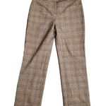Anne Klein  Brown Houndstooth Print Slacks Photo 0