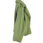 Free People Large Fur Joplin Cozy Jacket Sweet Pistachio Chunky Teddy Oversized Photo 6