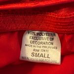 Woman’s Red Chemise Rhinestone Heart Lingerie Nightie Size Small Photo 4