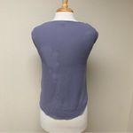 Ecote Studded Cap Sleeve Top Grey/Purple XS Photo 2
