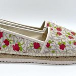 Michael Kors Logo Floral Lenny Slip On Espadrilles Photo 2