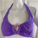 Wild Fable  Women’s Purple with Pink Heart Two piece Bikini Set Size Medium. Photo 5