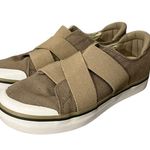 Keen  Elsa III  #1020477 Canvas Slip On Sneaker Beige/Taupe/Khaki Shoes Sz 7 Photo 1