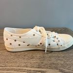 Gola J. Crew Coaster Low Top Sneakers White Khaki Tan Polka Dot Size 10 Lace Up Photo 6