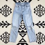 Abercrombie & Fitch The '90s Straight Ultra High Rise Jeans 10/30L Photo 6