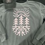 KKFit strong roots long sleeve sweater and cap Gray Size M Photo 0