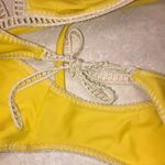 Victoria's Secret Medium - Rare  yellow crochet bikini bottoms Photo 9