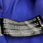 Finders Keepers Guilty Pleasure Dress Midi Slit High Neck Cobalt Blue Small Photo 4