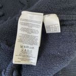 Brooks Brothers Navy Blue Crew Neck Sweater Long Sleeve Pom Women's Size Large Photo 6