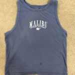 Hollister  High-Neck Cropped Malibu Tank Top Photo 0