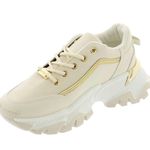 Bebe Alicia Oxford for women beige gold size 10M new Photo 1