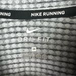 Nike Dri-Fit Running Heather Gray Quarter-Zip Pullover Photo 3