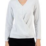 Alfani Silver Metallic V Photo 0