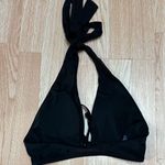 Aerie  Black Halter Bikini Top Photo 2
