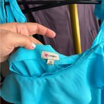 Daniel Cremieux  Turquoise Ruffled Camisole Photo 2