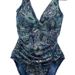 Ralph Lauren Lauren Ralph‎ Lauren swim 8 one piece blue Photo 0