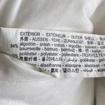 ZARA  White Textured Knit Short Sleeve Button Collar Crop Polo Blouse Top Size S Photo 3