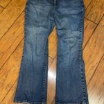 Lands' End Women's Blue Flare Jeans size 18 EUC Photo 0