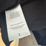 ALC Frank A.L.C. Maya Black Mini Dress Cotton Off Shoulder | Size 2 Photo 7