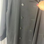 Gallery  Trench Coat Vintage Plus Size Black Retro Size 14 Photo 11