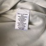 HYFVE Blue & White Striped Lace Up Neck Romper Photo 8