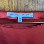 Banana Republic X OLIVIA PALERMO | PLEATED BELL-SLEEVE TOP Women’s M Cayenne Photo 9