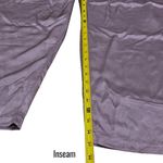 Soft Surroundings  Lavender Satin Chic Comfort Pocket Pants Women’s L Photo 8