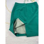 J.Crew  Pencil Skirt Women's Size 6 Green Wool Blend Career Business Casual Photo 4